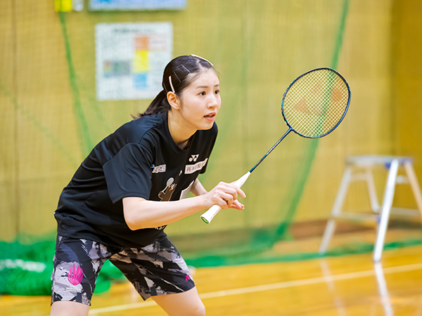 写真： 志田千陽選手
