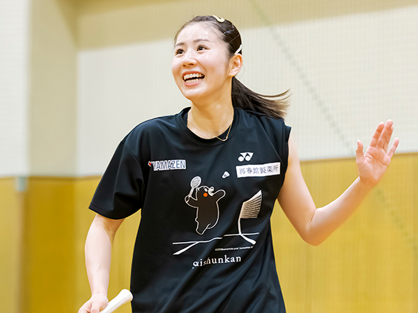 写真： 志田千陽選手