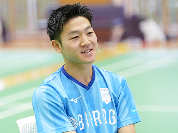 写真： 沖本優大選手