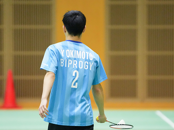 写真： 沖本優大選手