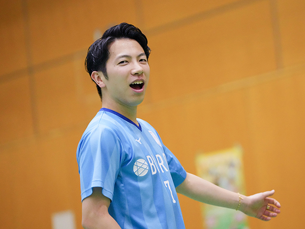 写真：渡邉航貴選手