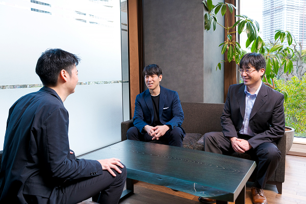 写真：松浦祐太、渡邊雄樹氏、涌井浩二氏