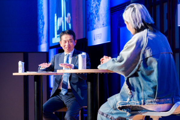 写真：左から順に齊藤昇、宮田裕章氏
